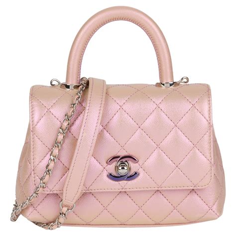 chanel trendy cc or coco handle|mini coco handle iridescent.